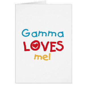 Gamma Lieben Me T - Shirt und Geschenke