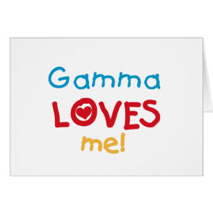 Gamma Lieben Me T - Shirt und Geschenke
