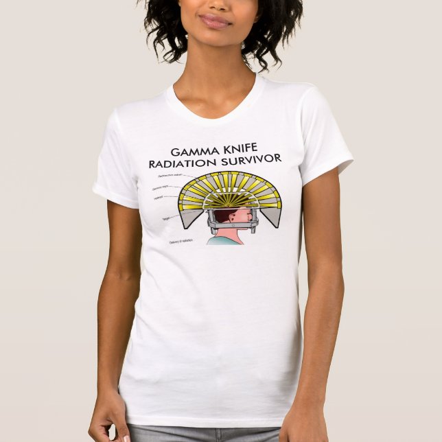 Gamma-Messer-Strahlungs-Bewusstseins-T-Shirt T-Shirt (Vorderseite)