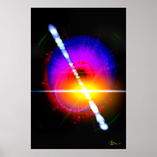 Gamma Ray Burst Poster (Vorne)