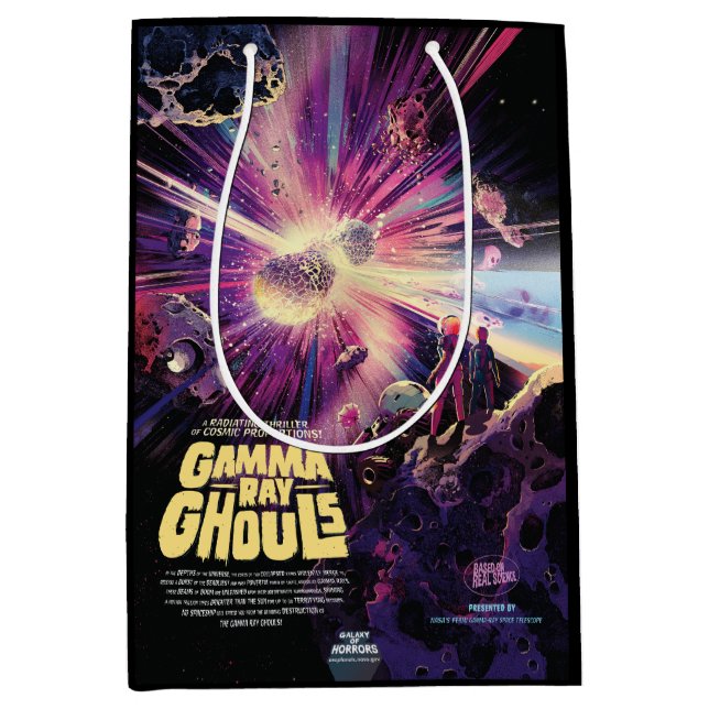 Gamma Ray Burst Pulsars Kilonova Kosmische Kollisi Mittlere Geschenktüte (Vorderseite)