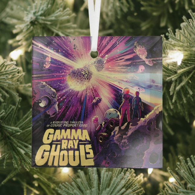 Gamma Ray Burst Pulsars Kilonova Kosmische Kollisi Ornament Aus Glas (Insitu)