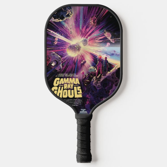 Gamma Ray Burst Pulsars Kilonova Kosmische Kollisi Pickleball Schläger (Vorderseite)