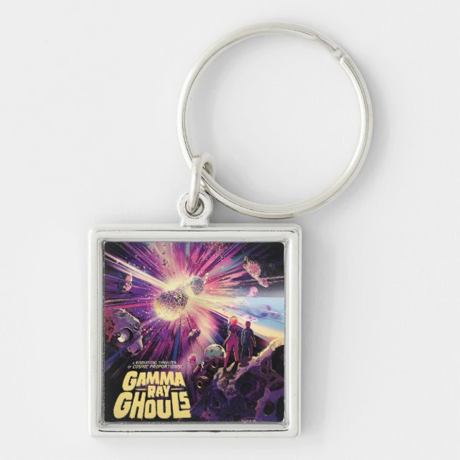 Gamma Ray Burst Pulsars Kilonova Kosmische Kollisi Schlüsselanhänger (Vorne)