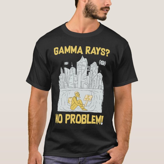 Gamma Rays Nuklear Engineer T-Shirt (Vorderseite)