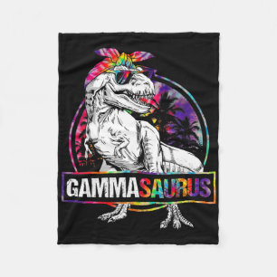 Gammasaurus Dinosaur Gamma Saurus Familie passend  Fleecedecke