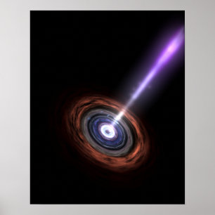 Gammastrahlen in den galaktischen Kernen Poster