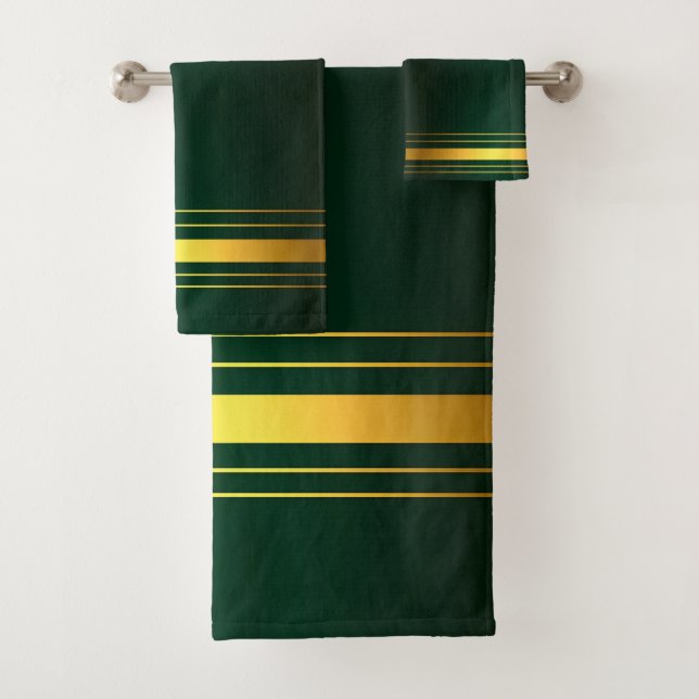 Gamme de textiles de luxe tendance Green Gold (En situation)