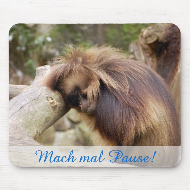 Gammelaffe-Mauspad Mousepad (Vorne)