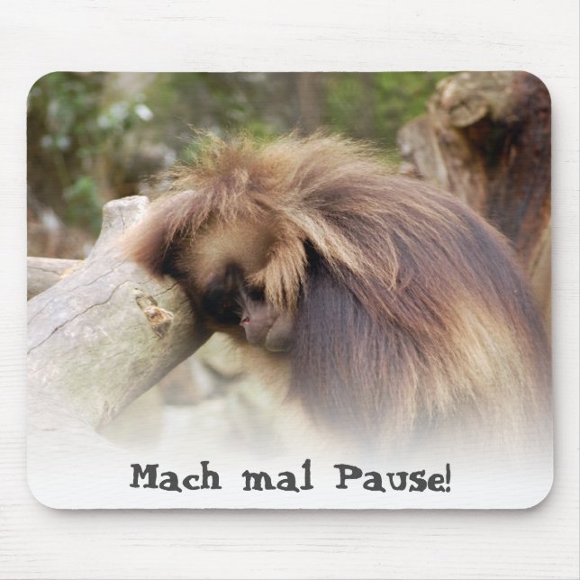 Gammelaffe Mousepad (Vorne)
