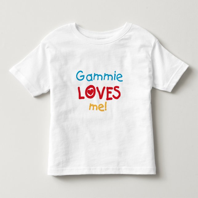 Gammie Lieben Me T - Shirt und Geschenke (Vorderseite)