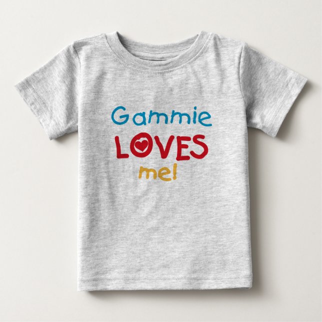Gammie Lieben Me T - Shirt und Geschenke (Vorderseite)