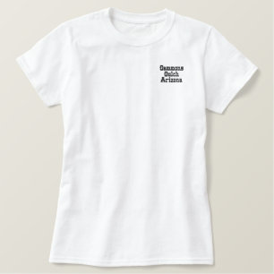 Gammons Gulch bestickte Ladys T-Shirt