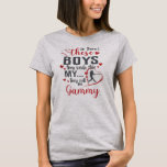 Gammy BaseBall Grandma Cute Mothers Day Funny T-Shirt<br><div class="desc">Gammy BaseBall Grandma Cute Mothers Day Funny Gammy Gift. Perfect gift for your dad,  mom,  papa,  men,  women,  friend and family members on Thanksgiving Day,  Christmas Day,  Mothers Day,  Fathers Day,  4th of July,  1776 Independent day,  Veterans Day,  Halloween Day,  Patrick's Day</div>