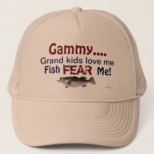 Gammy... Grand Kids Liebe Me Fish Angst mich Hat. Truckerkappe