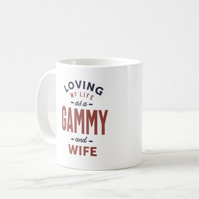 Gammy Kaffeetasse (Vorderseite Links)