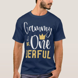 Gammy of Mr Onederful 1st Birthday First OneDerful T-Shirt