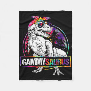 Gammysaurus Dinosaurier Gammy Saurus Familien-Matc Fleecedecke