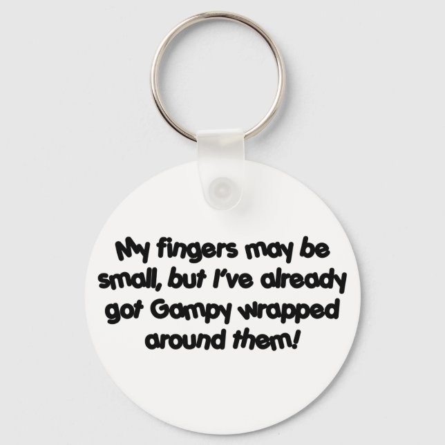Gampy&apos;s Wrapped! Schlüsselanhänger (Vorderseite)