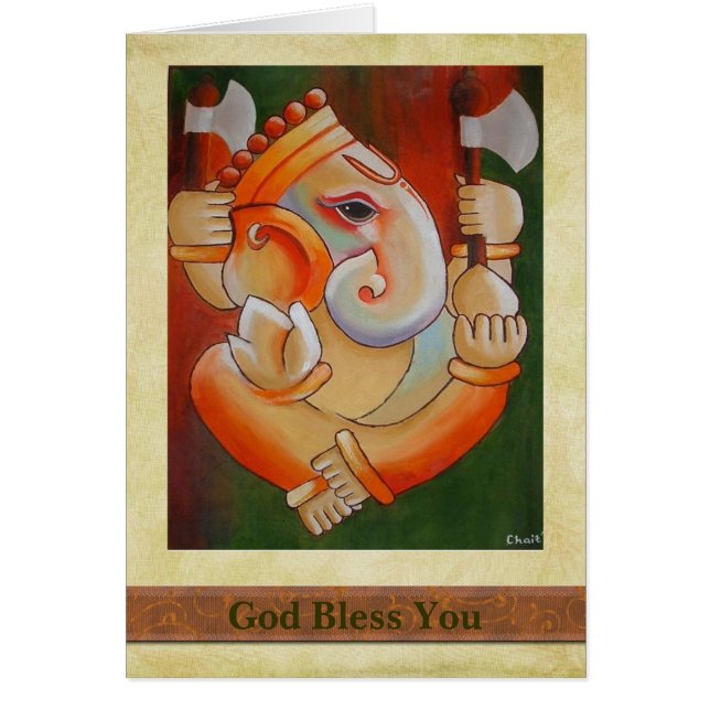 Ganapati Karte (Vorne)