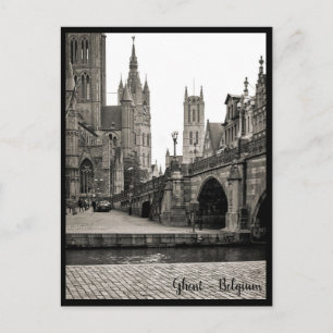 Gand, Belgique. Carte postale Gent, Bélgica