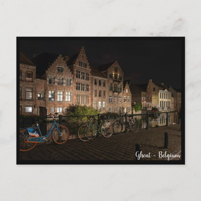 Gand, Belgique. Gent, Bélgica Carte postale (Devant)