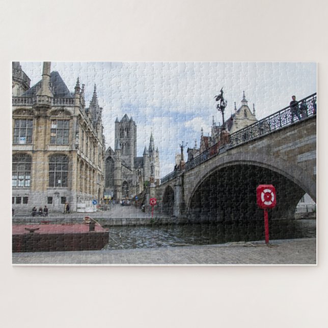 Gand, Belgique Puzzle (Horizontal)