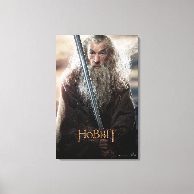 Gandalf Character Poster 2 Leinwanddruck (Vorderseite)