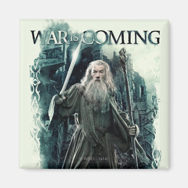 Gandalf - Der Krieg kommt Magnet (Vorne)