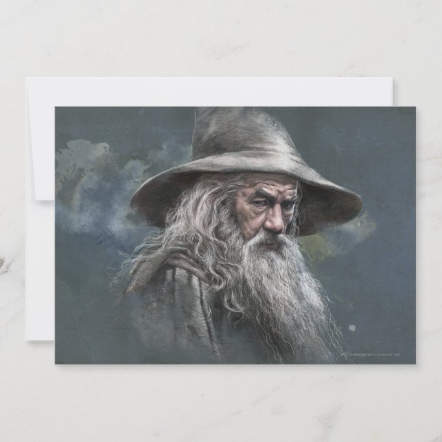 Gandalf Illustration (Vorderseite)