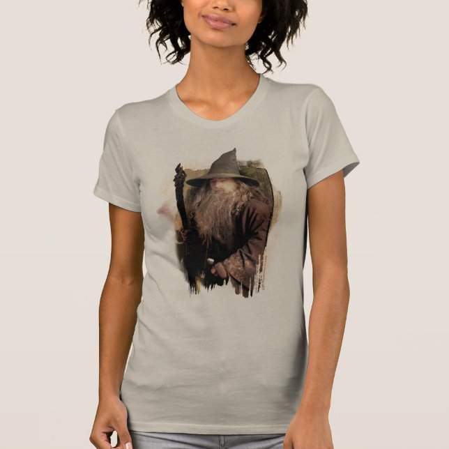 Gandalf mit Mitarbeitern T-Shirt (Vorderseite)