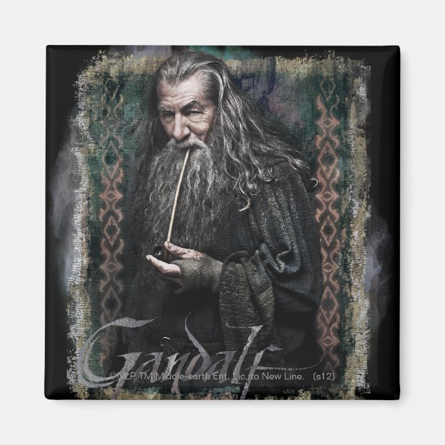 Gandalf mit Namen Magnet (Vorne)