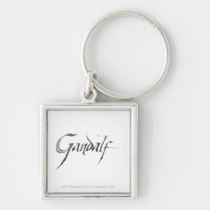 Gandalf Name Textured Schlüsselanhänger