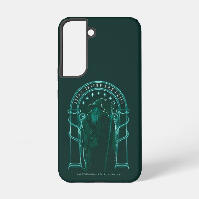 GANDALF™ "Speak Friend And Enter" Doors of Durin Samsung Galaxy Hülle (Rückseite)