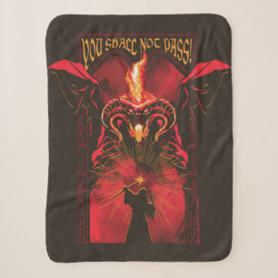 GANDALF™ Vs Balrog "Du sollst nicht passieren" Gra Sherpadecke