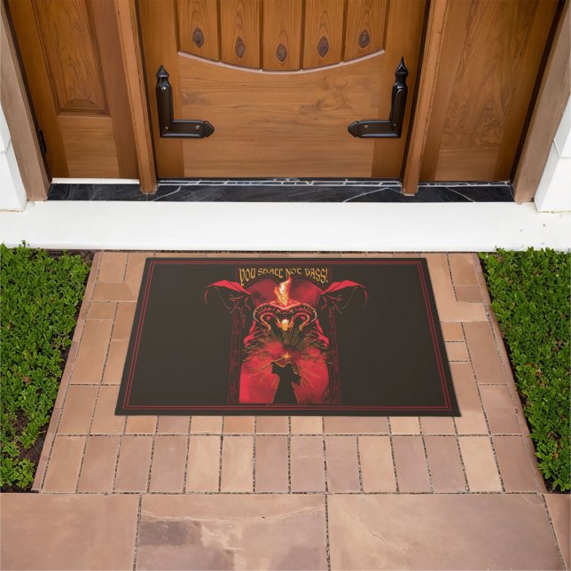 GANDALF™ Vs Balrog "You Shall Not Pass" Graphic Fußmatte (Außenbereich)