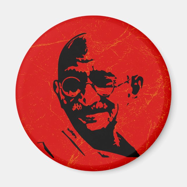 Gandhi Magnet (Vorne)