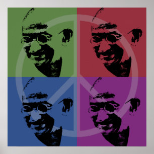 Gandhi-Poster Poster