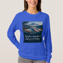 Gandhi Productivity Quote T - Shirt