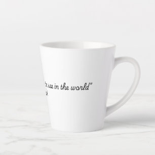 Gandhi-Zitat (Zitate für die Sammlung von Leben) Milchtasse