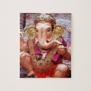 Ganesh (गणेश) - indischer Elefant-Gottheit
