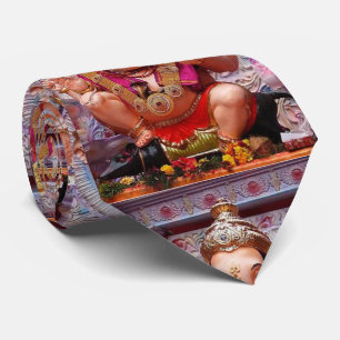Ganesh (गणेश) - indischer Elefant-Gottheit Krawatte