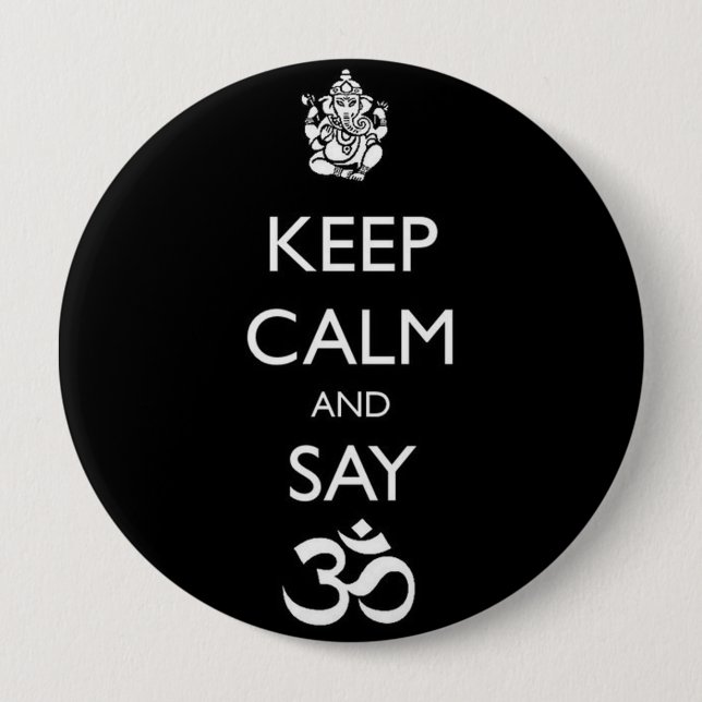 ganesh button (Vorderseite)