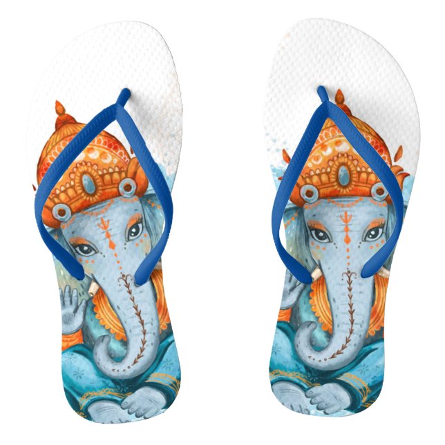 Ganesh Chaturthi Flip Flops (Fußbett)