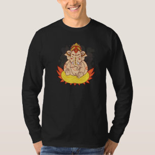 Ganesh Chaturthi Hinduismus Wohlstand Glück T-Shirt