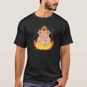 Ganesh Chaturthi Hinduismus Wohlstand gutes Glück T-Shirt