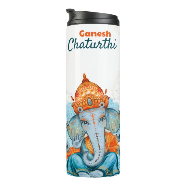 Ganesh Chaturthi Thermosbecher (Nach rechts gedreht)