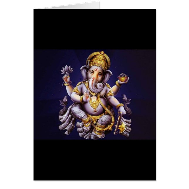 Ganesh Ganesha asiatischer Elefant-Gottheit (Vorne)
