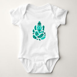 Ganesh Ganesha Diety Elephant Baby Jersey Baby Strampler