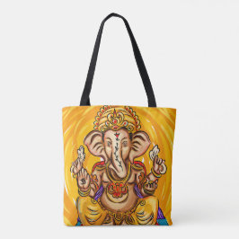 Ganesh ganz über DruckTasche Tasche